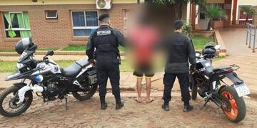 El sujeto se mostró agresivo, también con la policía\u002E