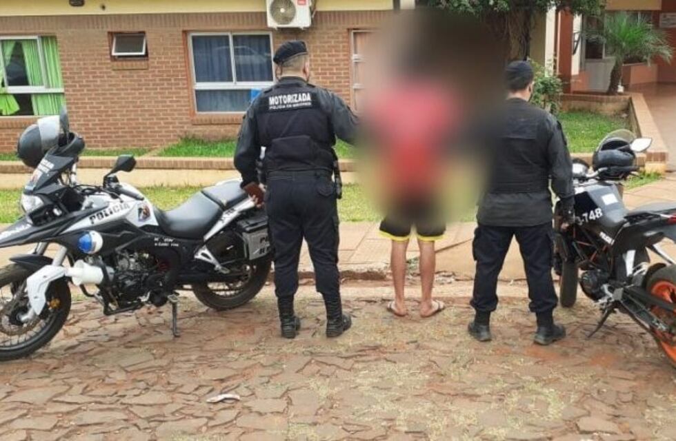 Un sujeto fue detenido acusado de amenazar a su familia