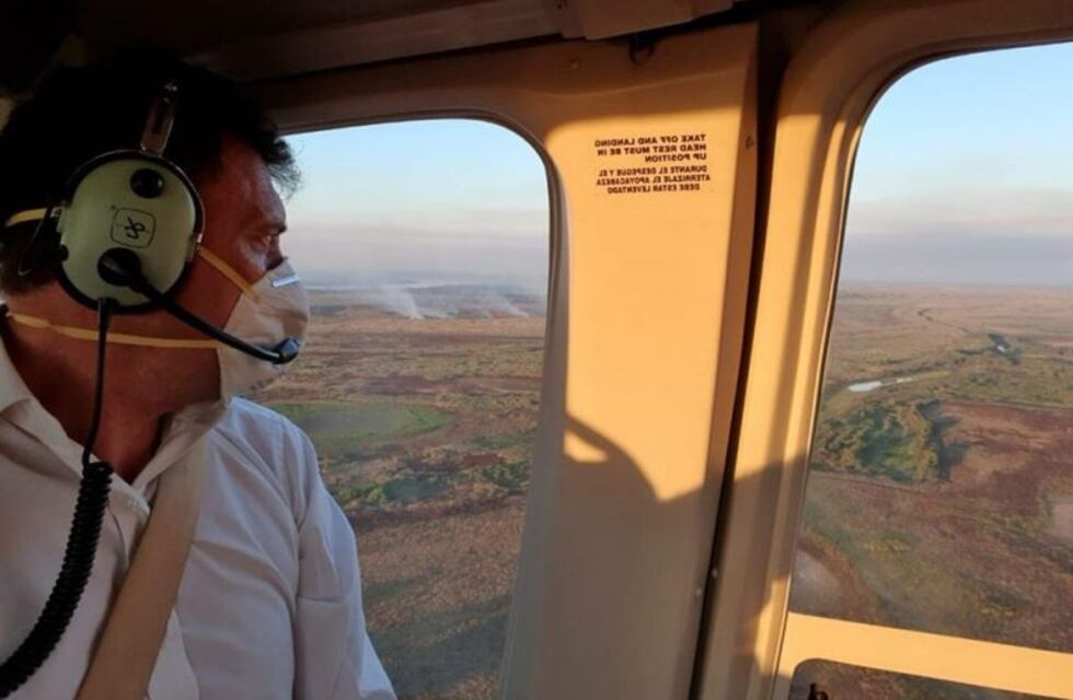 San Lorenzo amplió denuncia por quema de pastizales en islas del río Paraná