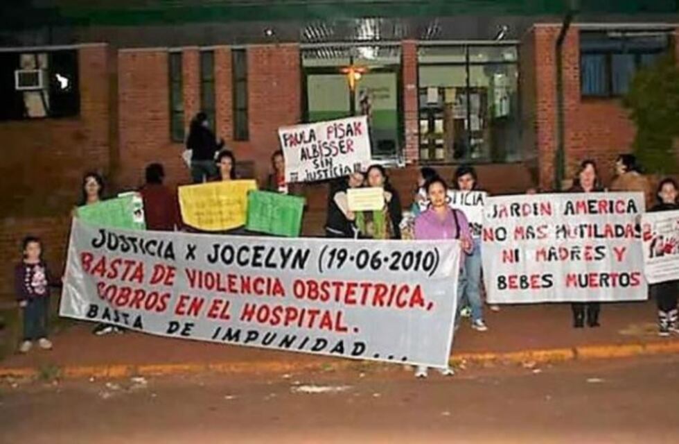 Caso Jocelyn: marcharon para pedir que se destrabe la causa de una beba que murió por violencia obstétrica