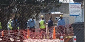 Operario de la EPE resultó con lesiones cerca del Aeropuerto