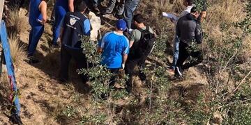 Cadaver flotando en el Dique Saladillo San Luis