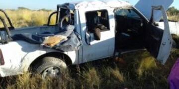Accidente en ruta de La Pampa