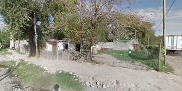 El ingreso a la villa La Pigu00fcu00e9, cerca de la avenida 11 de Septiembre\u002E