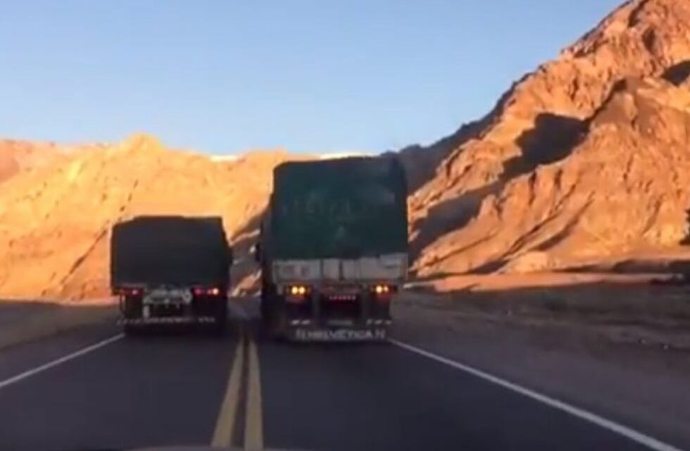 La constante imprudencia en la ruta hacia Chile