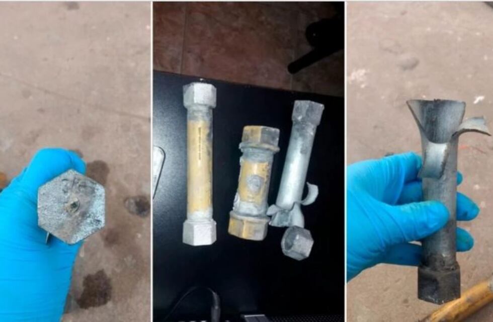 Detonaron dos bombas caseras en dependencias policiales de la Provincia