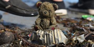 Plástico en las playas (EFP)