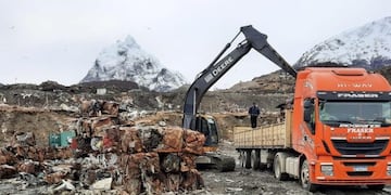 Fundición de chatarra en Ushuaia\u002E