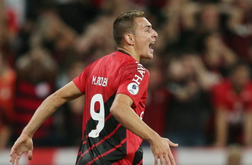 Tres títulos en un año: Marco Ruben ganó la Copa de Brasil con el Atlético Paranaense