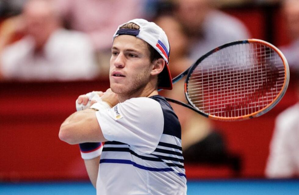 Schwartzman perdió en dos sets con Kohlschreiber y se despidió del ATP de Viena
