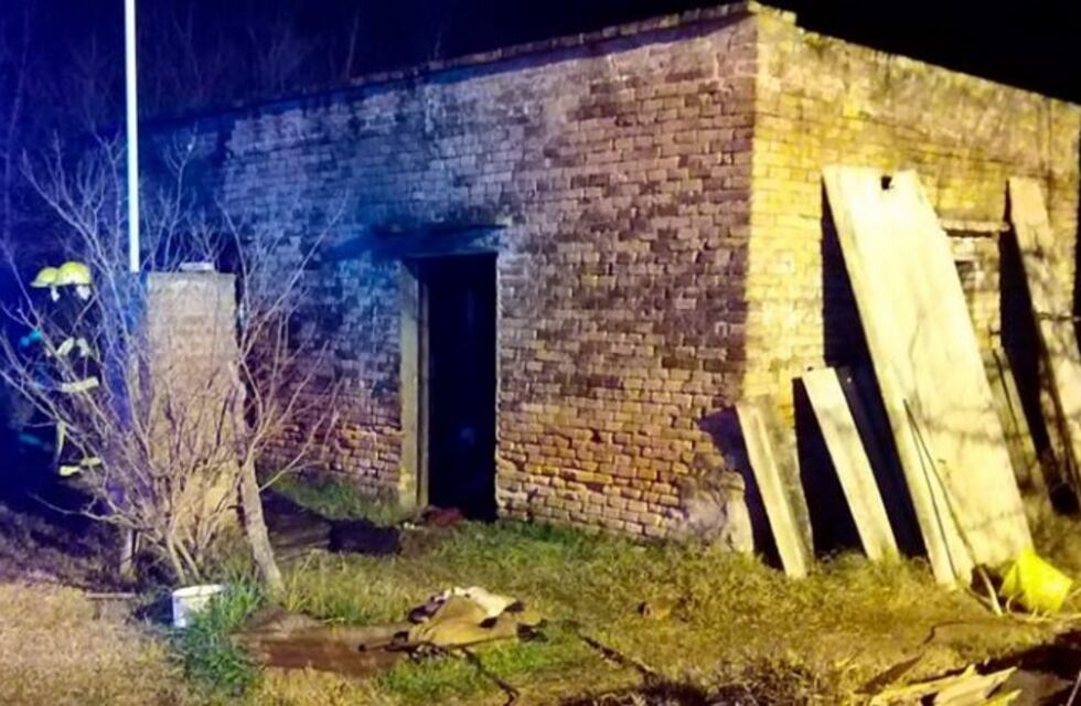 Una mujer falleció al incendiarse su casa en El Pingo