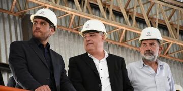 Tafí Viejo: Noguera recibió al ministro Juan Cabandié\u002E (Twitter @Javier_Noguera)