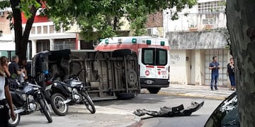 El accidente se produjo en Santiago y Montevideo\u002E