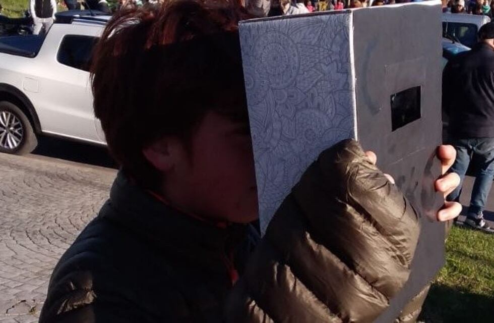 Así se vivió el eclipse solar en Mar del Plata