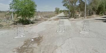 La zona del homicidio\u002E