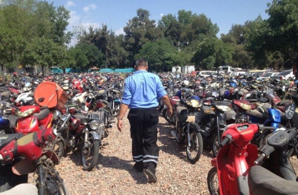 Godoy Cruz rematará 41 motos y 24 autos durante cuatro días