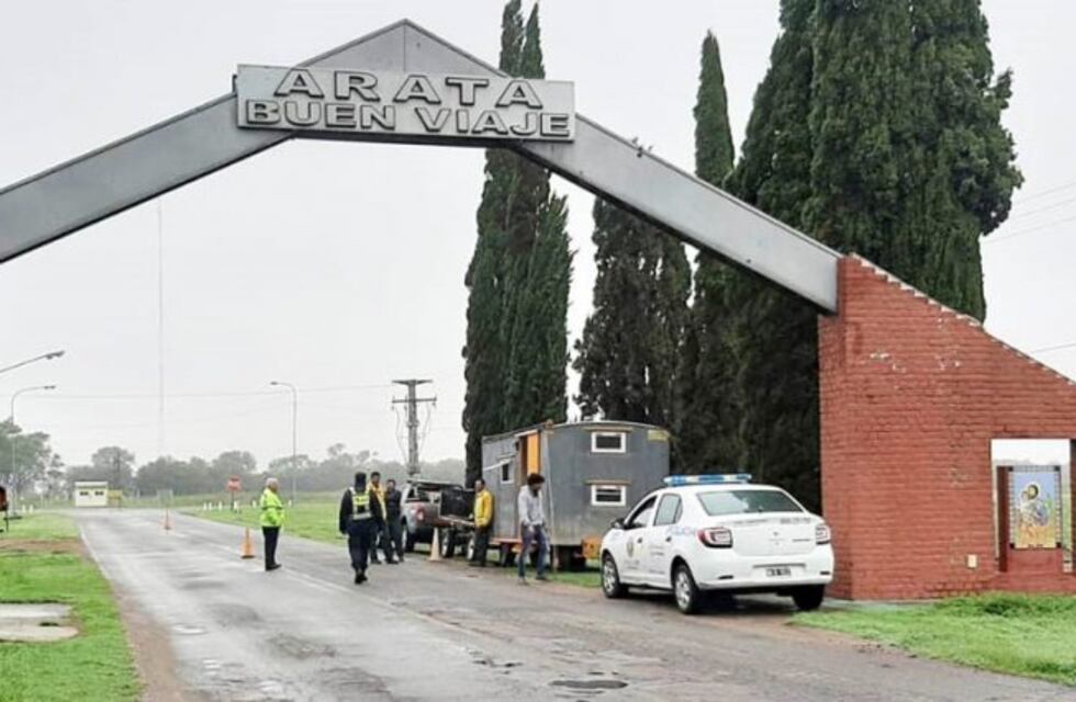 Varias localidades pampeanas instalan puestos de desinfección de vehículos