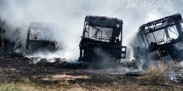 Incendio en el macro centro de la ciudad