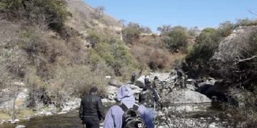 El operativo que se montó en las inmediaciones de Río El Tala fue infructuoso\u002E