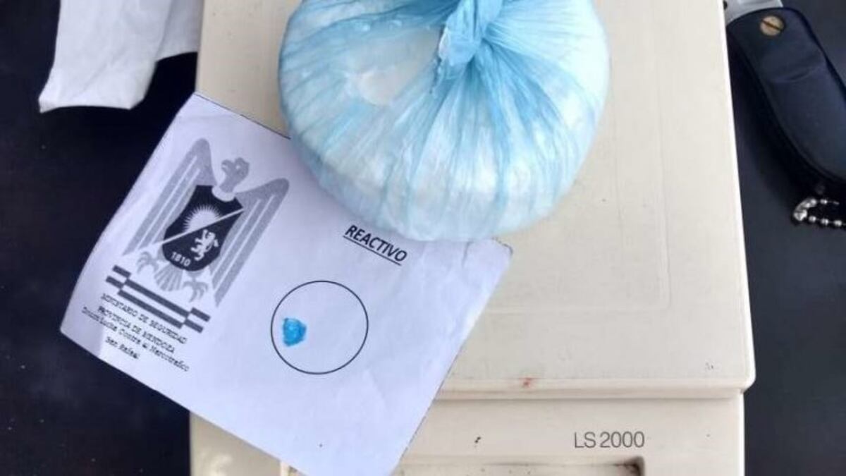 Droga incautada a la madre narco en San Rafael