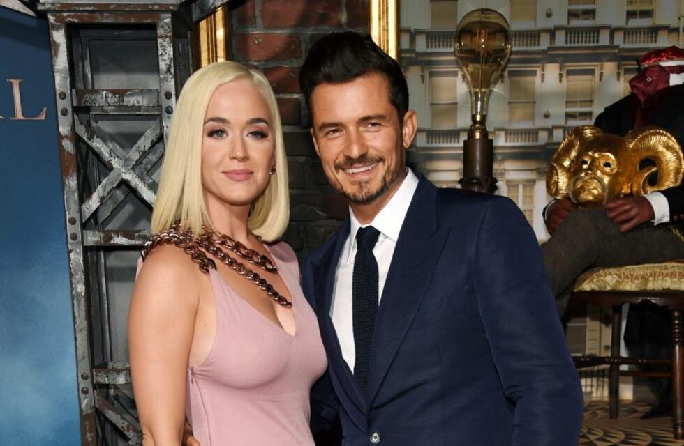 Katy Perry y Orlando Bloom celebraron el nacimiento de su hija con una tierna foto
