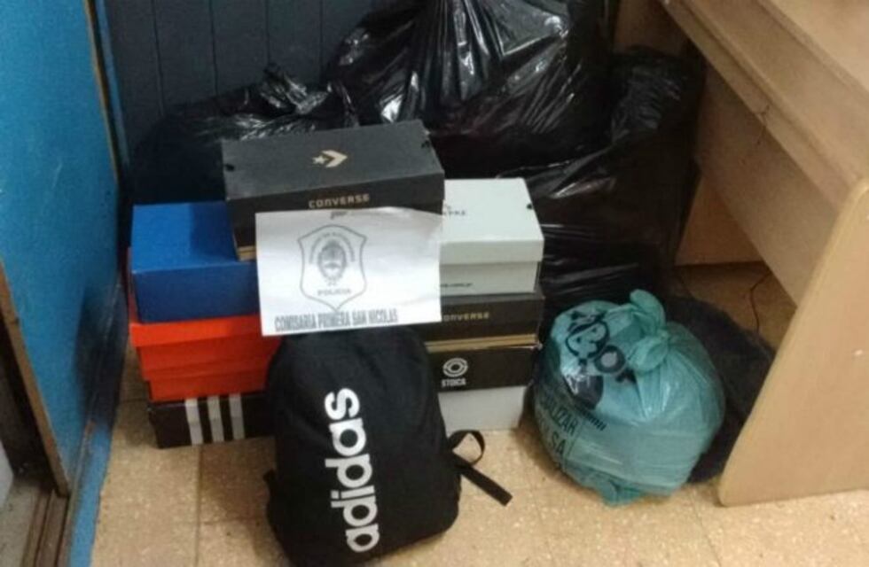Le robaron cuando hacía la mudanza y la policía recuperó todo en un allanamiento