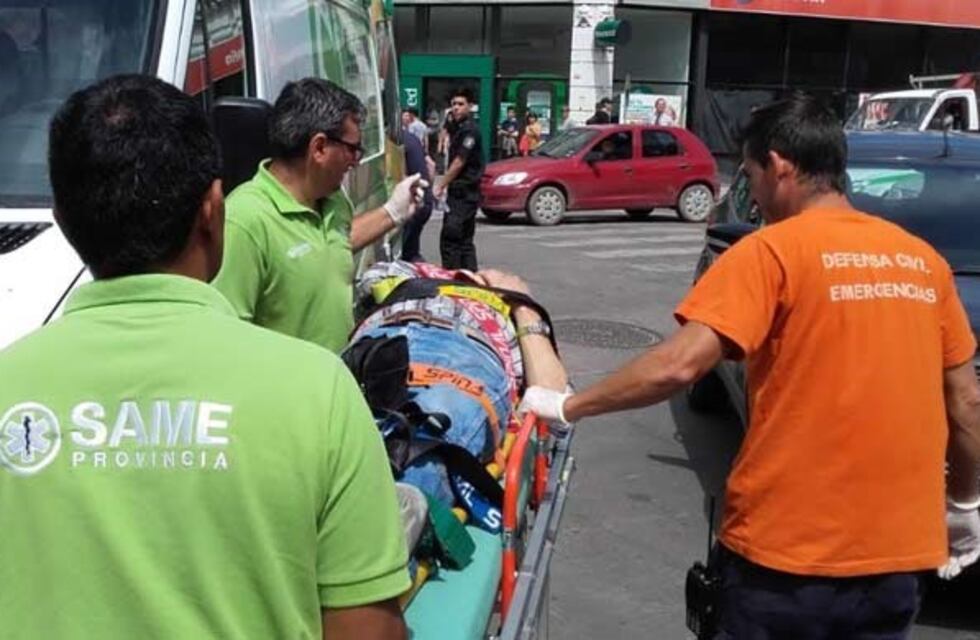 Atropellado en pleno centro
