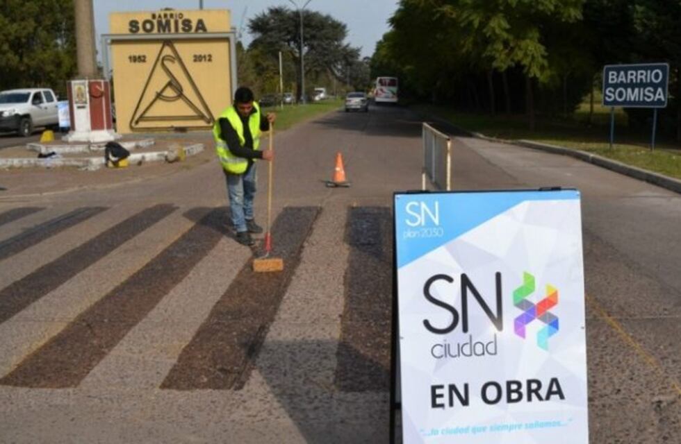 Por la demarcación de las sendas peatonales, algunos tramos de Savio estarán interrumpidos