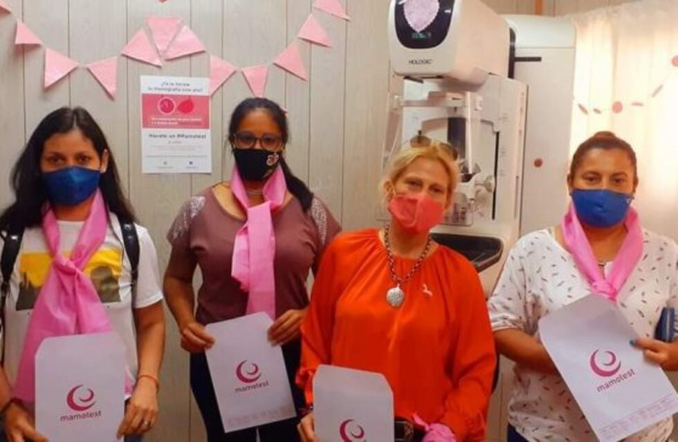 Trasladan a agentes comunales en horario laboral para que les puedan realizar las mamografías