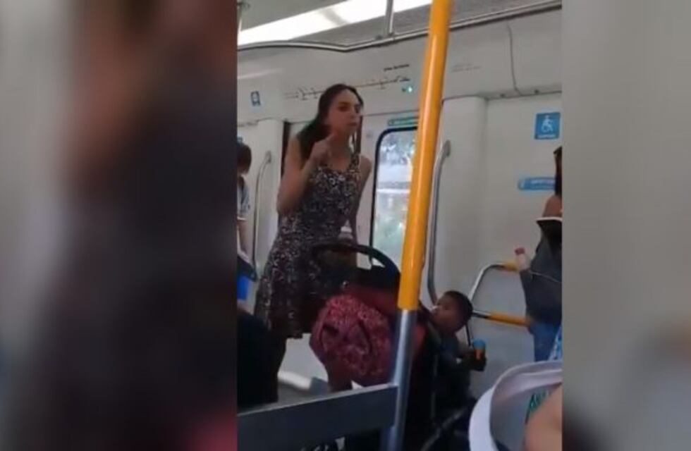 Increpó a una mamá porque estaba con el celular mientras su hijo lloraba