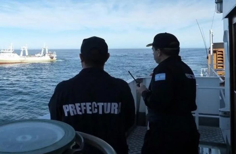 Mar argentino: capturan a un buque español con más de 320 toneladas de pescado