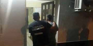 Detenido por homicidio (Prensa Policía de Salta)