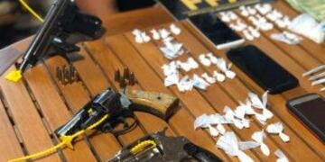 Padre e hijos detenidos en Bella Vista por vender cocaína\u002E (MPF)