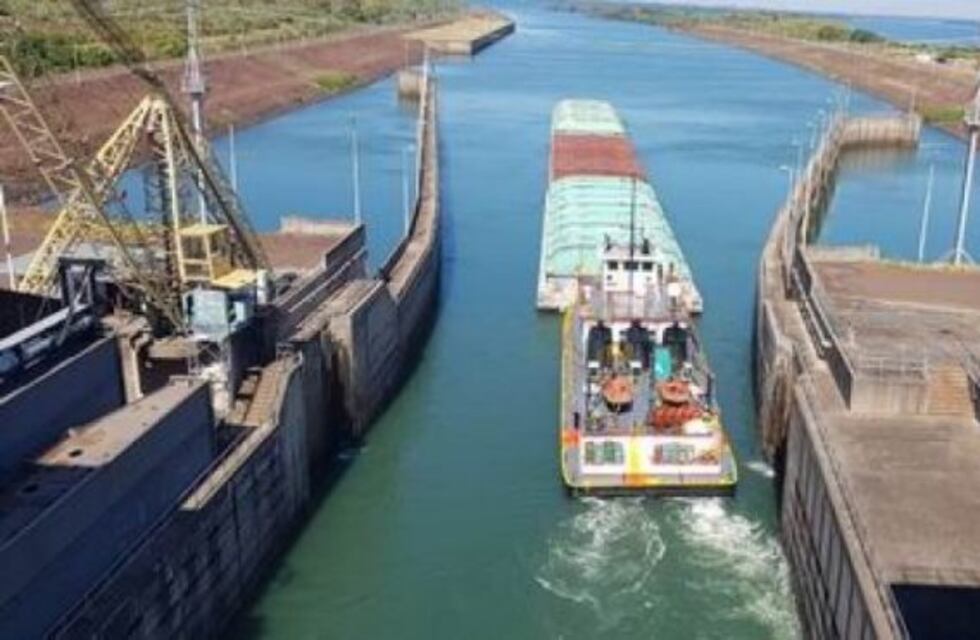 Gracias al caudal que liberó Itaipú 236 embarcaciones navegaron el río Paraná