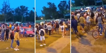 Video: Incidentes en el Balneario Municipal durante la madrugada del domingo