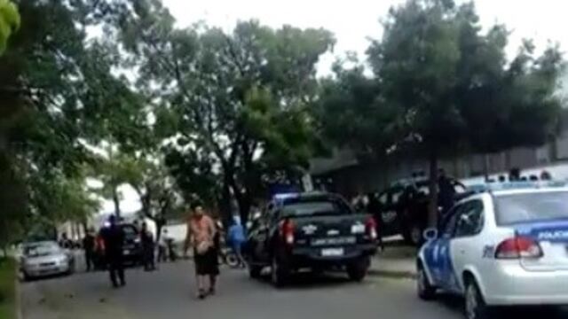 Incidentes cortejo fu00fanebre en barrio Ludueu00f1a