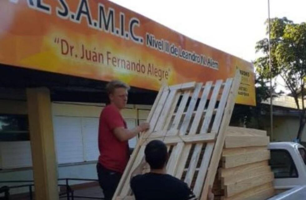 Solidaridad: el hospital de Alem sigue recibiendo camas donadas