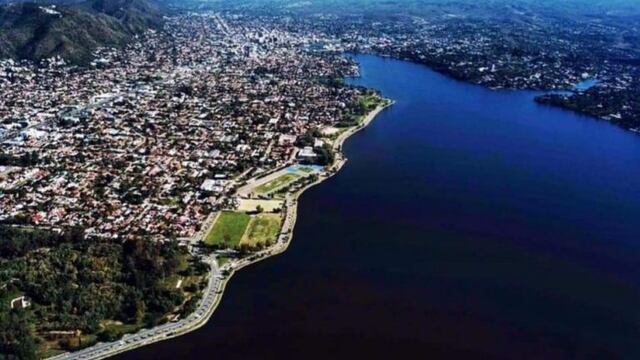 Villa Carlos Paz vista desde lo alto. (Foto: Facebook / Secretaría de Turismo VCP).