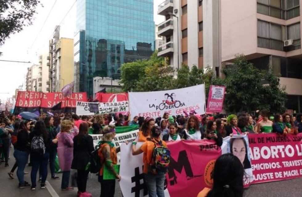 La marcha en las calles de Córdoba por el Día Internacional de la Mujer