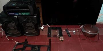 Recuperaron elementos robados en un allanamiento en Arroyito