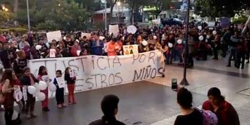 Última marcha reclamando Justicia en el caso de las menores