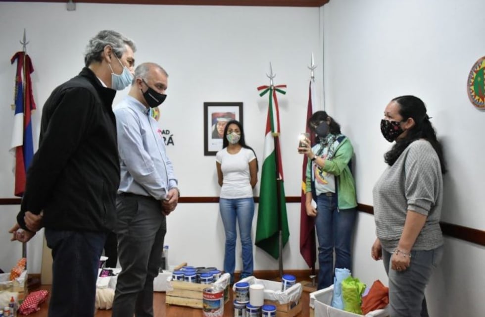 Emprendedoras de Oberá recibieron material de trabajo
