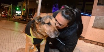 Cabezón y Gabriela, amigos incondicionales\u002E