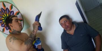 Trabajadores municipales reprimidos con gas pimienta\u002E - 5