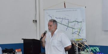 El titular de Refsa Electricidad, Benjamín Villalba, explico los\nalcances del colapso energético