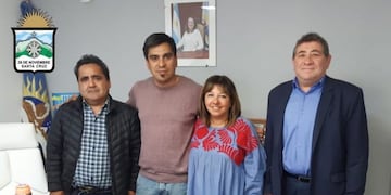 El Intendente se reunió con autoridades provinciales
