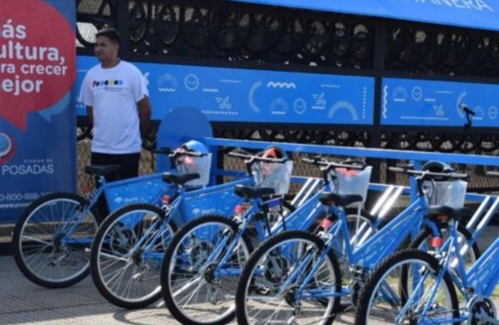 La Costanera de Posadas ya cuenta con su segunda estación Eco Bicis