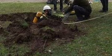 Se determinó que el túnel hallado en Arroyo Seco era un antiguo pozo de agua