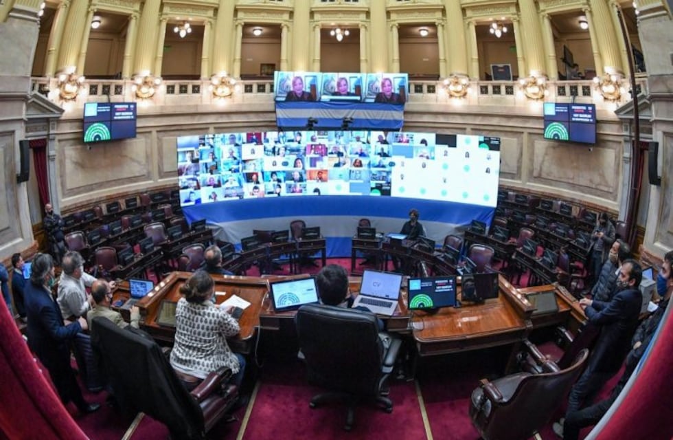 Diputados y senadores votan leyes a distancia por primera vez en 158 años