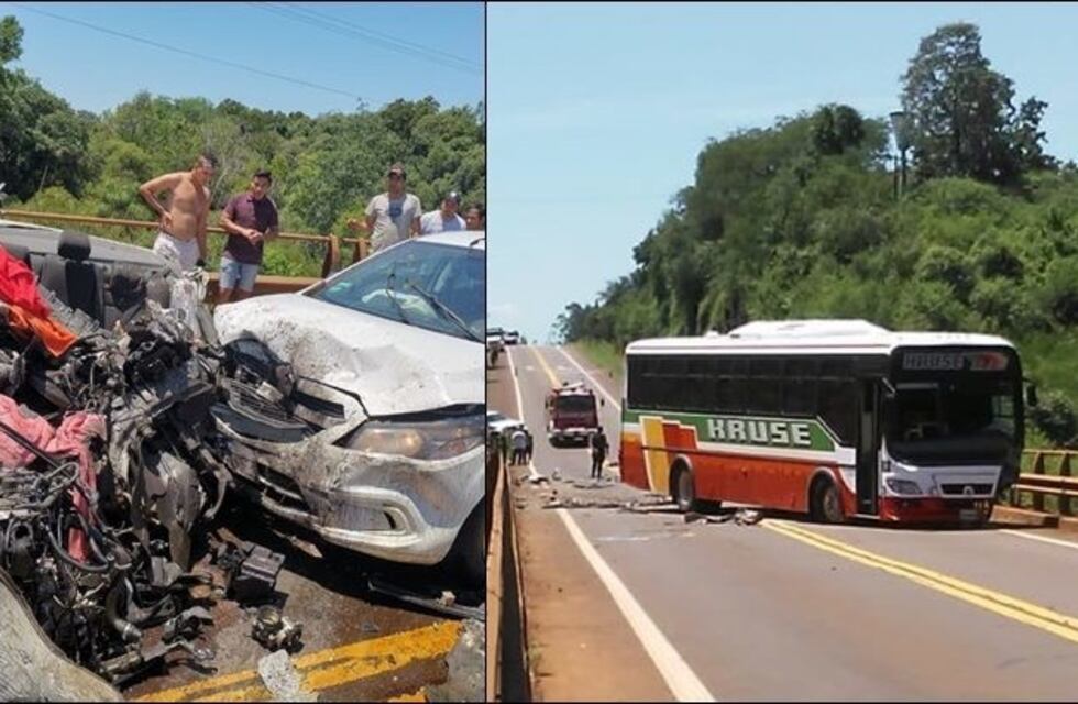 Choque en Caraguatay con el saldo de tres fallecidos de una familia de Chubut